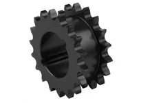DS40ATB18H (1215) Double Single Roller Chain Sprocket Taper Bushed