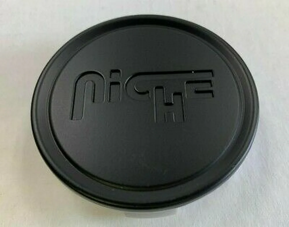 NICHE 2.95" FLAT CAP-MATTE BLACK - Niche Wheels 1003-24MBL