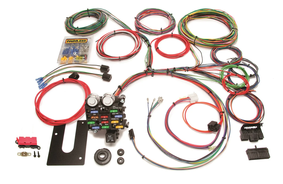 21 Circuit Gm Keyed Colm - Painless Wiring 10101
