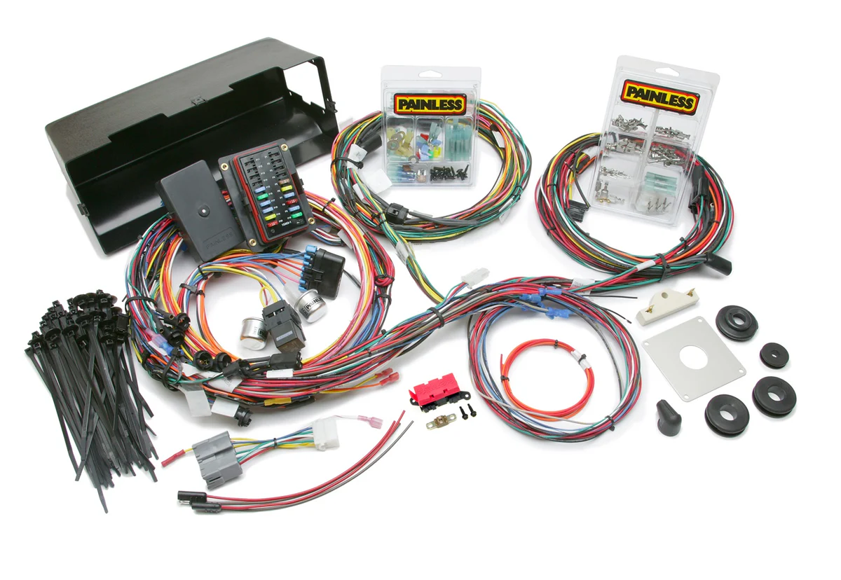 66-77 Bronco Wiring Harness w/o Switches - Painless Wiring 10114