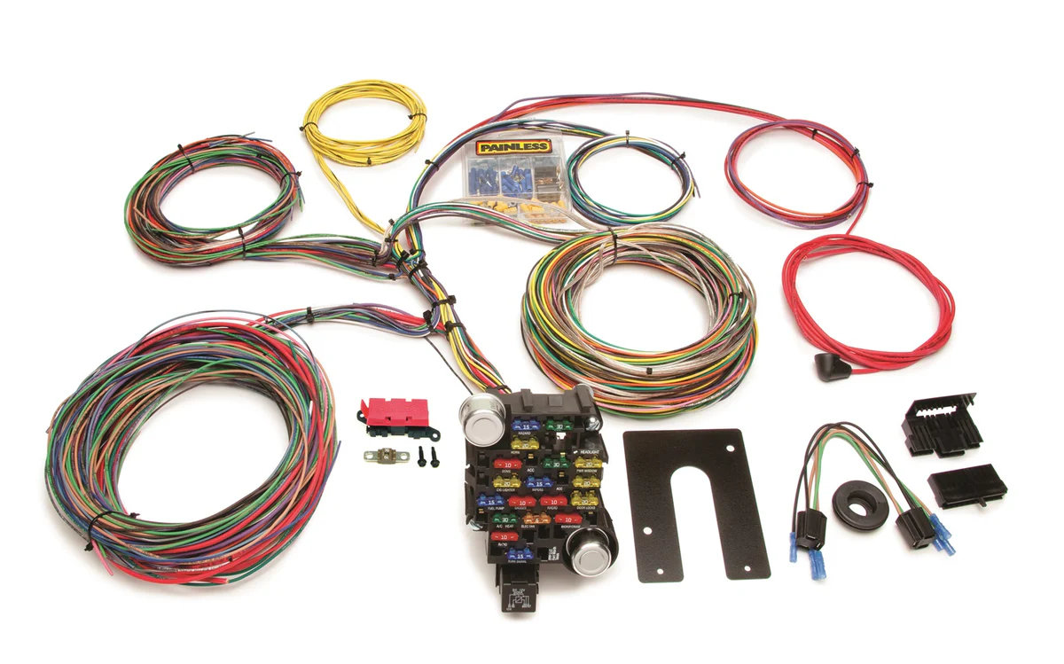 28 Circuit Non Gm Column - Painless Wiring 10202