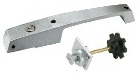 (A6-7) Kason 1238C Locking handle w/knob Brushed