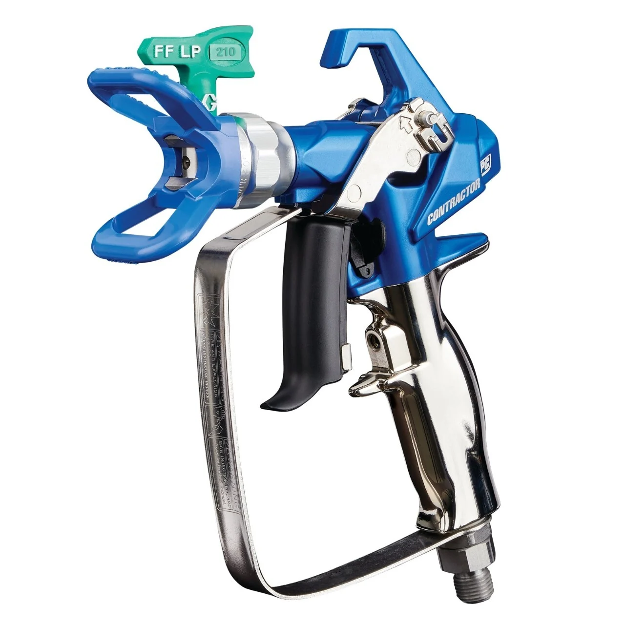 Contractor PC Airless Spray Gun with RAC x FFLP 210 SwitchTip