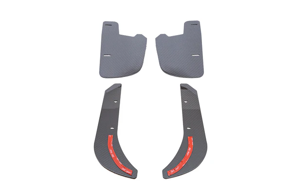 RMaxx Precision Fit Carbon Fiber Mud Flaps for Rivian R1T / R1S (Set of 4)
