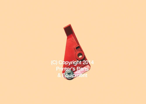 Gathering Chain Finger Red for Muller Martini with Bearing Right