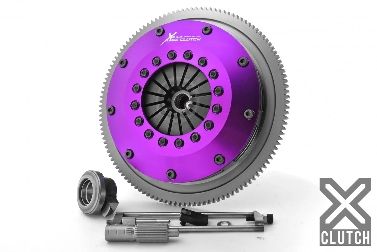 XClutch 8" Twin Solid Ceramic Clutch Kit Subaru Models (Incl. WRX 2002-2005) - XClutch XKSU20520-2E