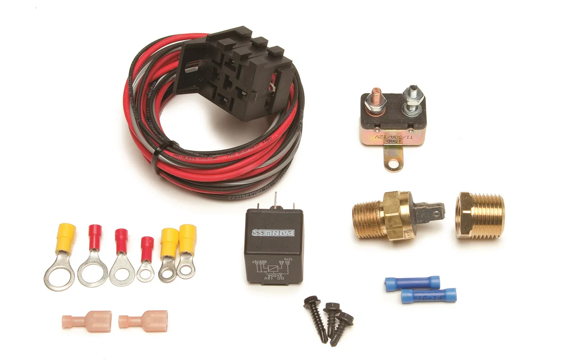 Fan Relay W/ Thermostat - Painless Wiring 30103