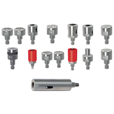 SPR Die Set - TESLA 15pc for Dent Fix 10T Self-Piercing Riveter
