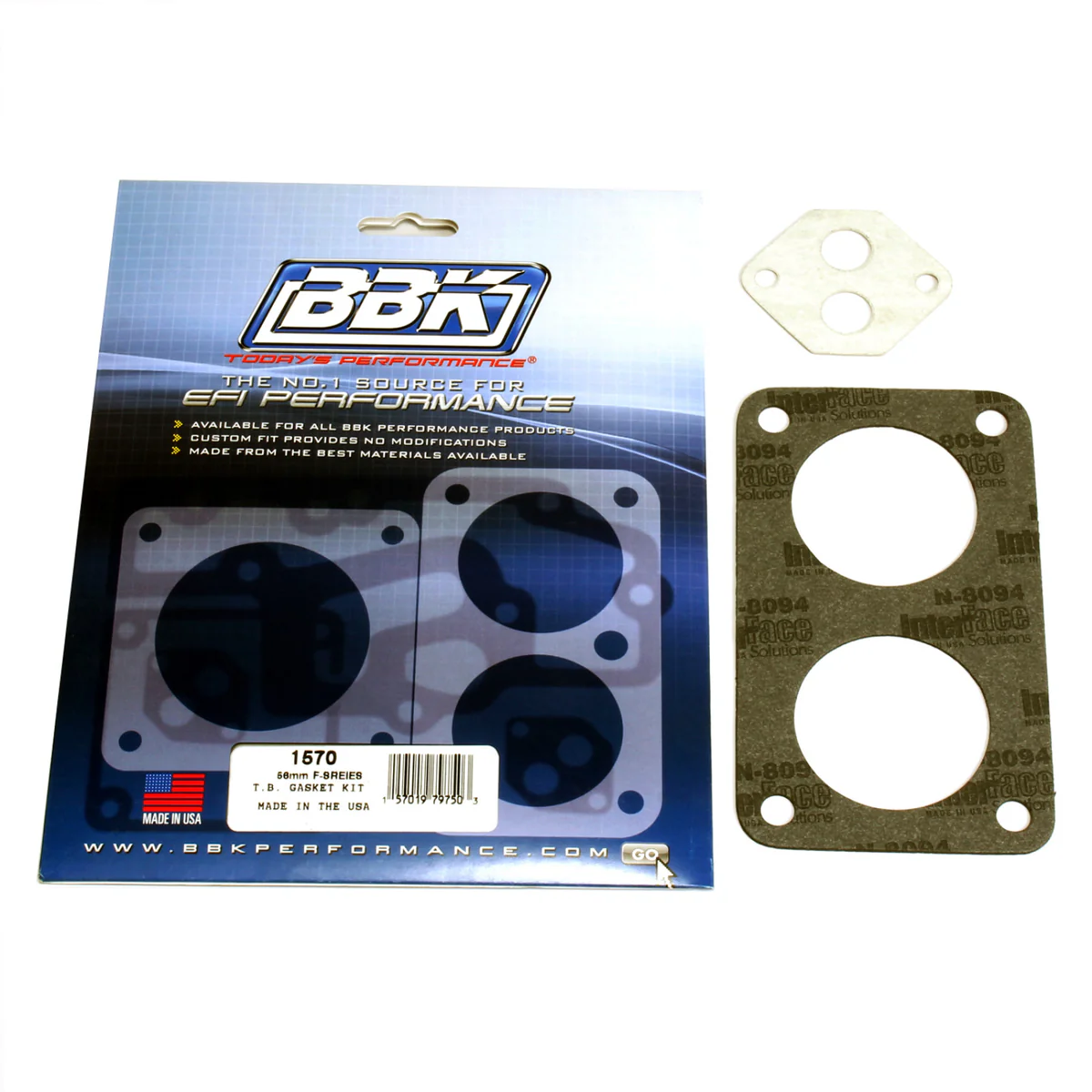 Throttle Body Gasket Kit - 56mm F-Series - BBK Performance Parts 1570