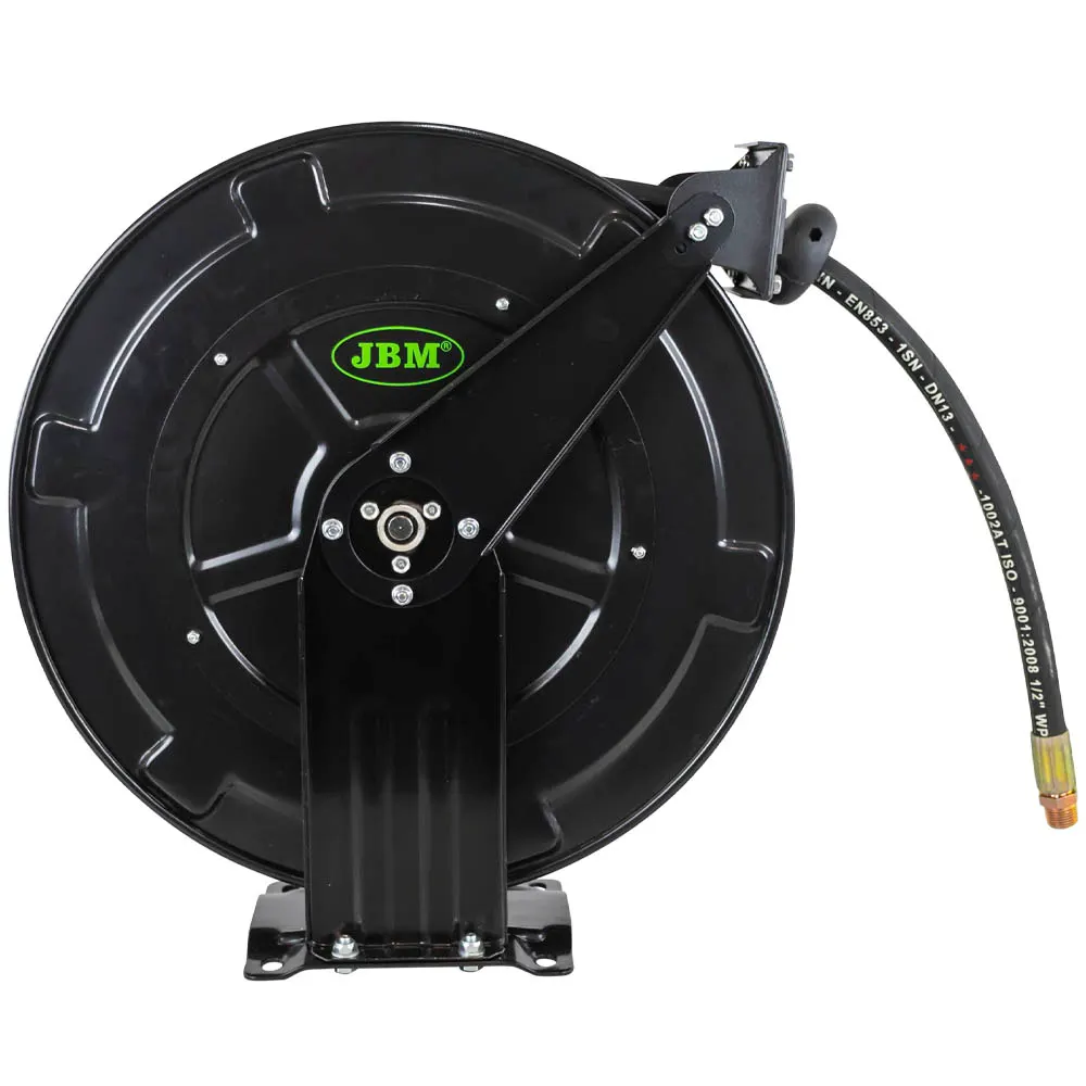 JBM -Retractable Oil Hose Reel – 15m / 1/2"
