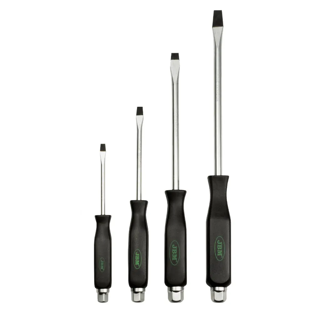 JBM -Flat Screwdriver Hammer Head Set – 4 Units