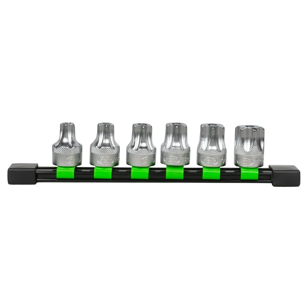 JBM -6-Piece Tamper-Proof Torx Bit Socket Set (1/2" Drive)