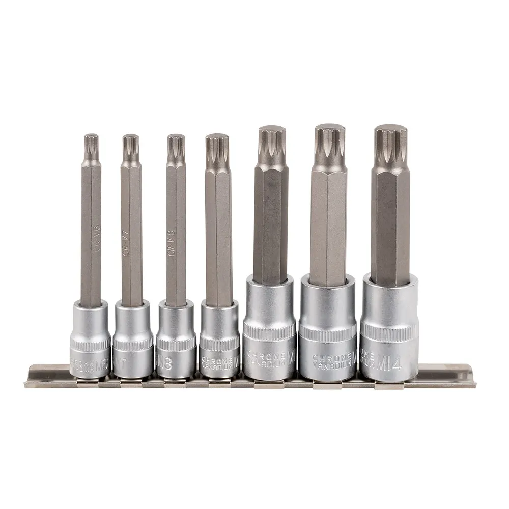 JBM -7-Piece 12-Point Bit Socket Set
