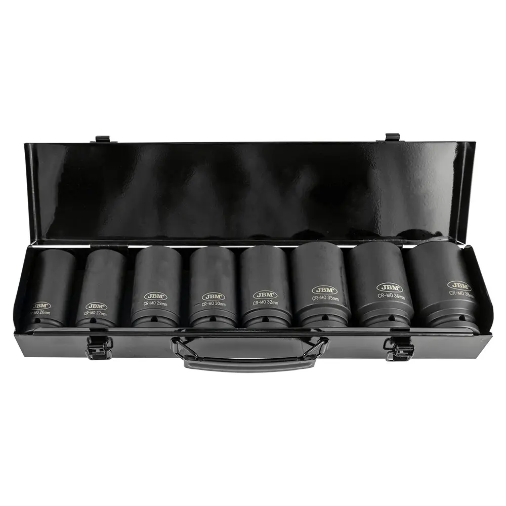 JBM -Impact Socket Set – 3/4" – 8 Pieces