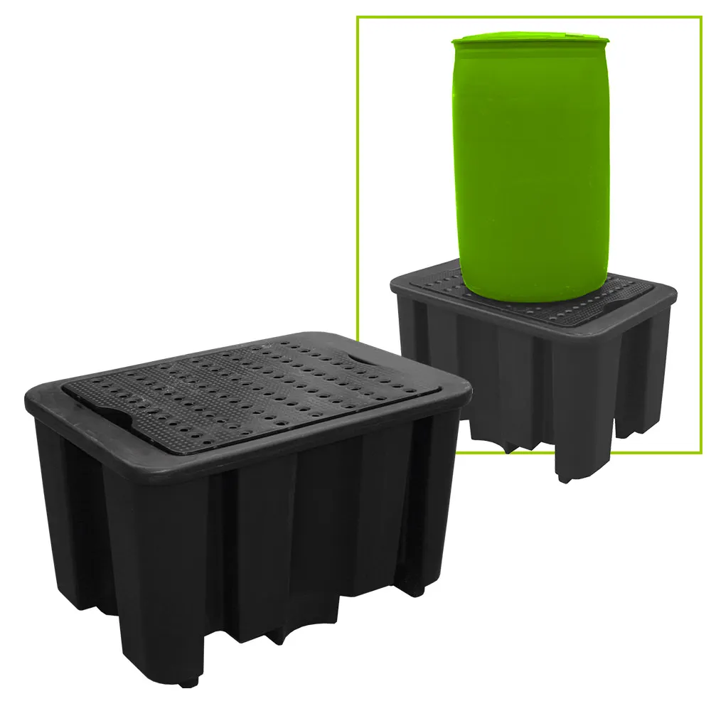 JBM -Drumbank Spill Pallet – 1 Vertical Drum