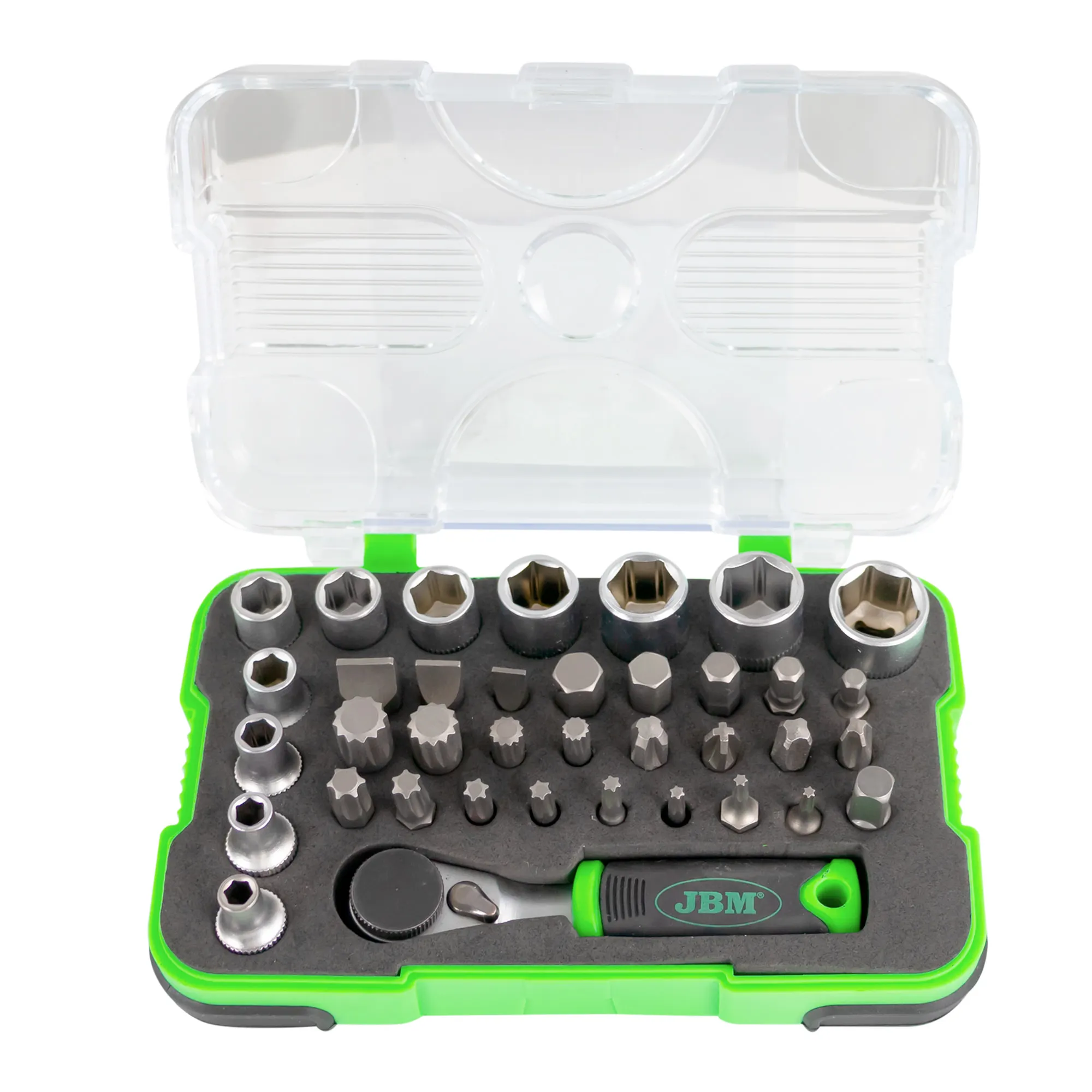 JBM -38-Piece 1/4" Mini Ratchet Set