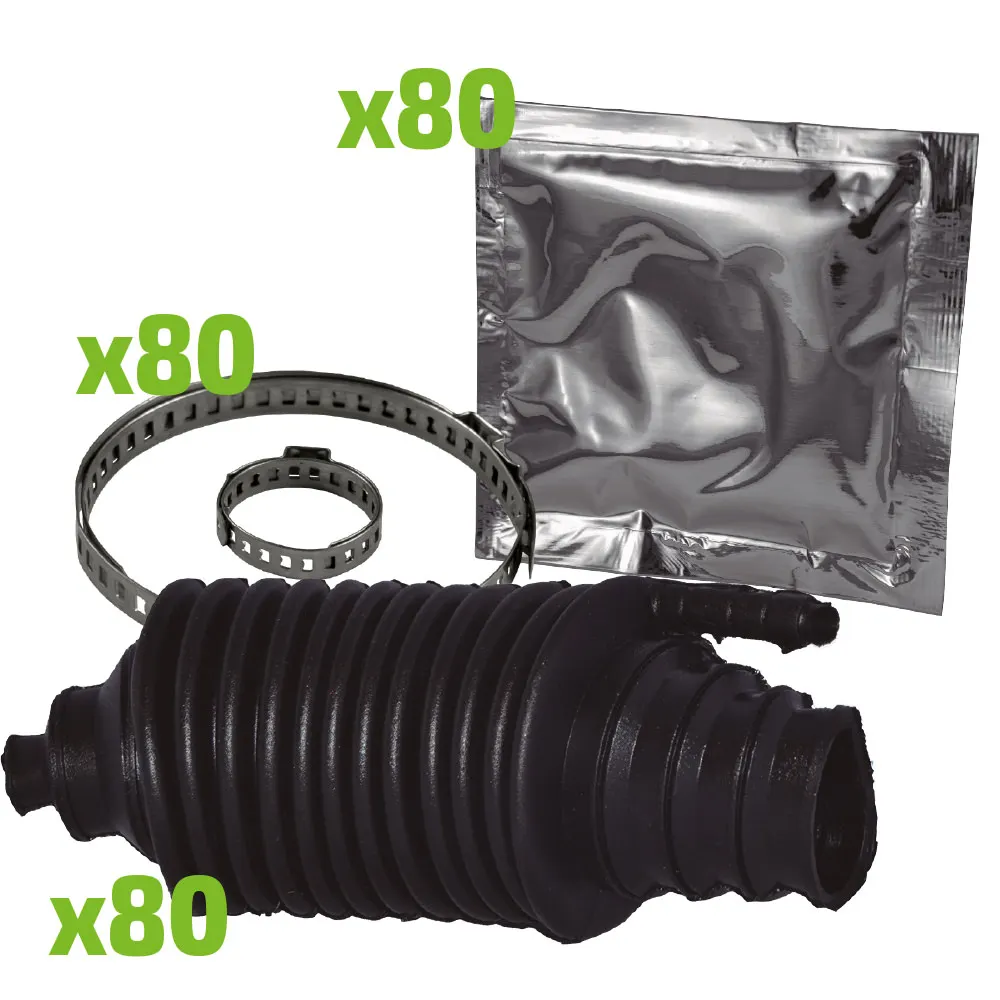 JBM -Universal Steering Rack Boot Set – 80 Pieces