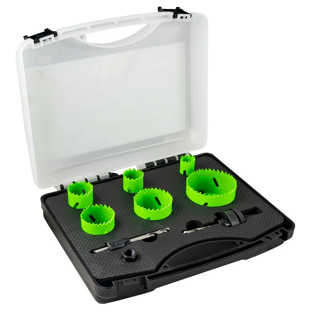 JBM -Bi-Metal Hole Saw Set with Adapters