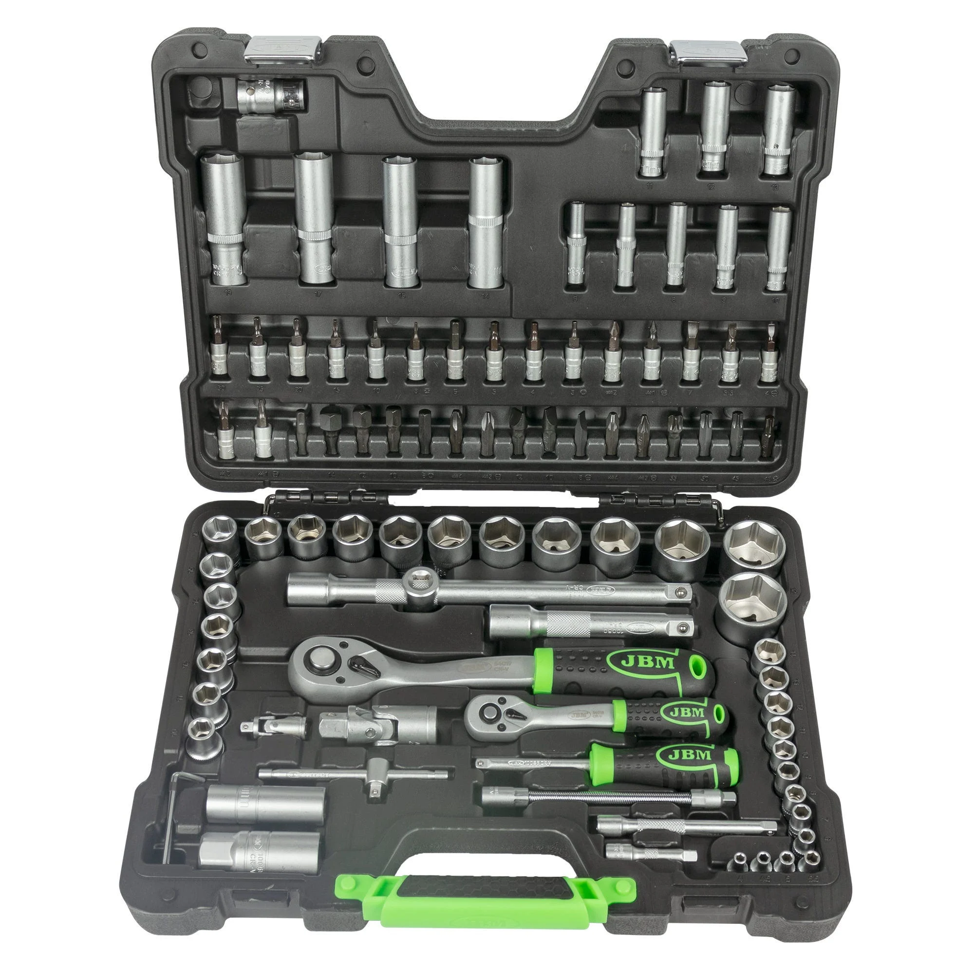 JBM -94-Piece Hex Socket Set – Zinc Finish