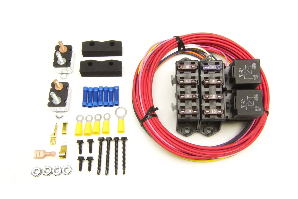 7 Circuit Auxiliary Fuse Block - Painless Wiring 70117
