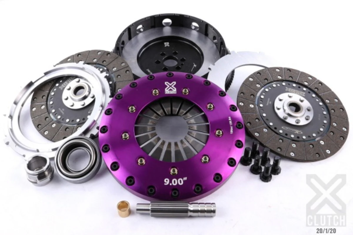 XClutch Nissan 240SX & Skyline GTS Twin Disc 9" Organic Clutch Kit - XClutch XKNI23530-2G