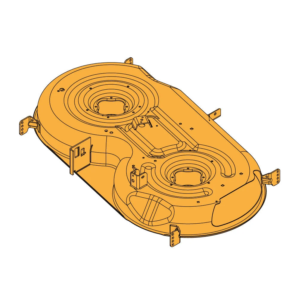 46" Deck Shell