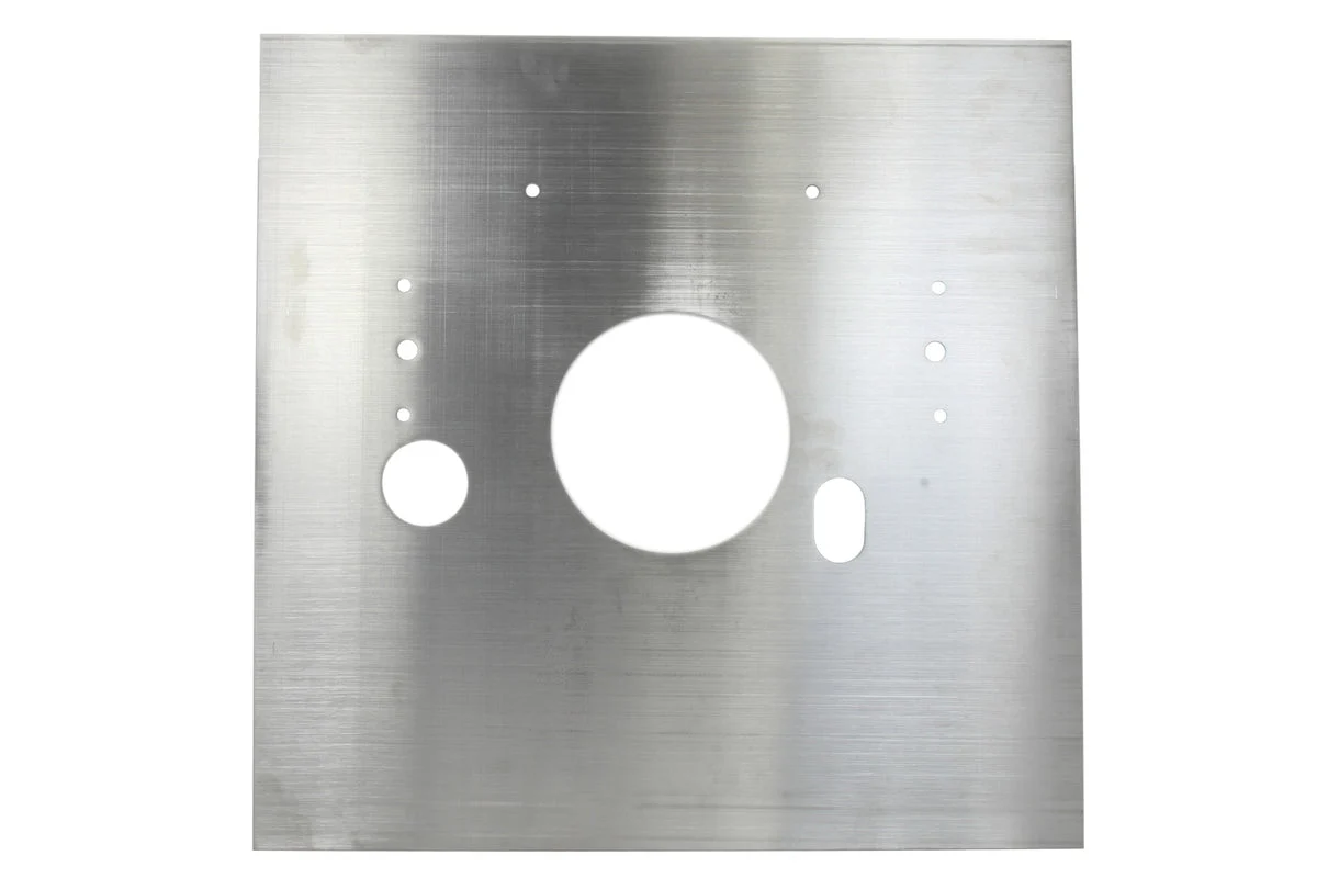 Chevy Aluminum Mid-Plate - 1/4in Thick - Chassis Engineering C/E3696