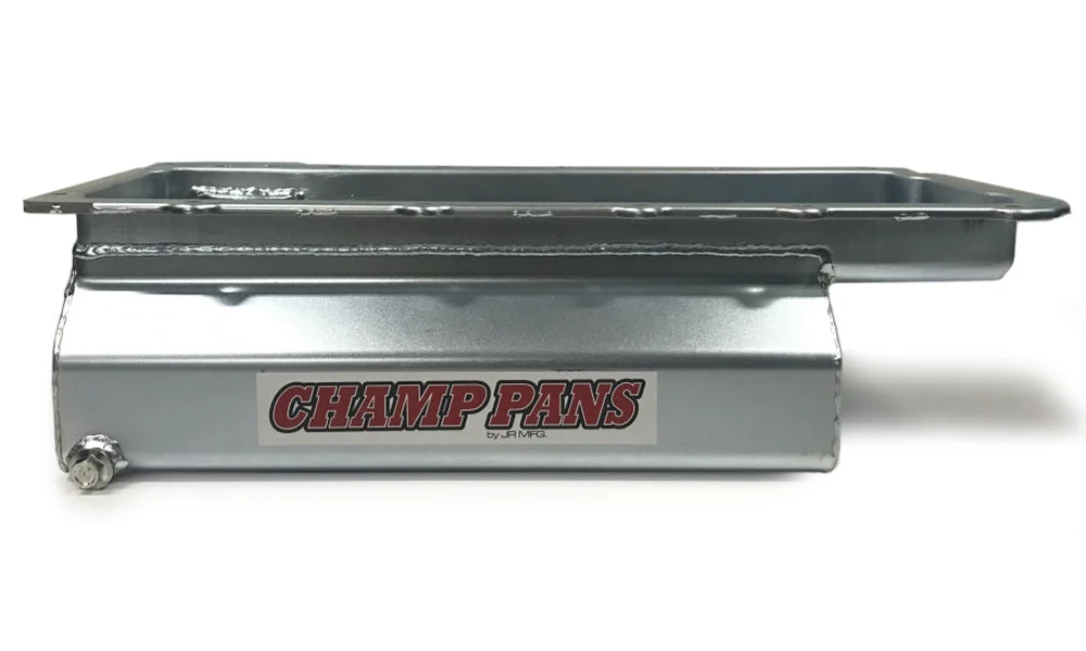 LS1 10qt Oil Pan w/16in Long Wet Sump - Champ Pans LS1060
