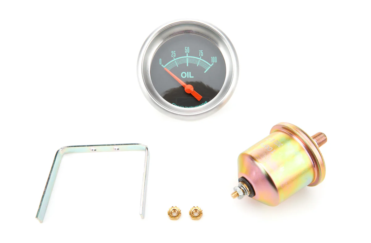 G/Stock Oil Pressure 2-5/8 Short Sweep - Classic Instruments GS281APF