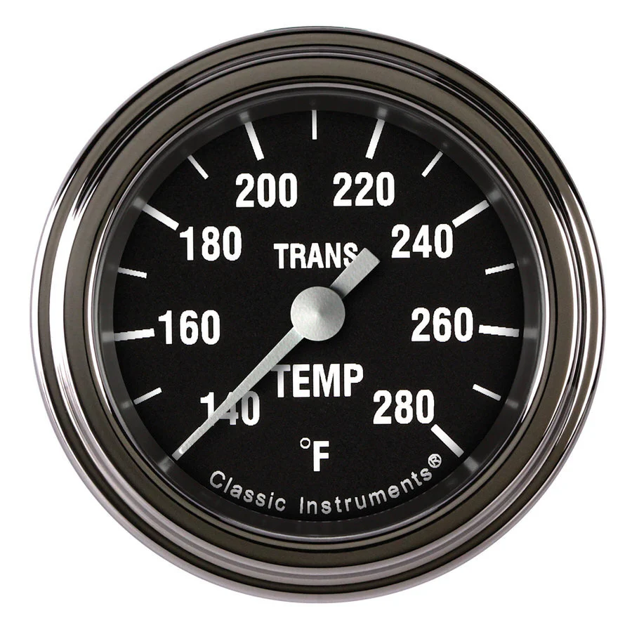 Hot Rod Transmission Tem p 2-1/8 Full Sweep - Classic Instruments HR127SLF