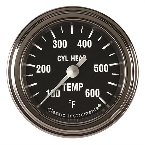 Hot Rod Cylinder Head Temp 2-1/8 Full Sweep - Classic Instruments HR197SLF