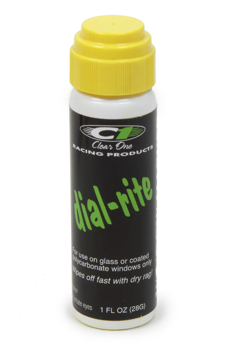 Dial-In Window Marker Yellow 1oz Dial-Rite - Clear One DRP2