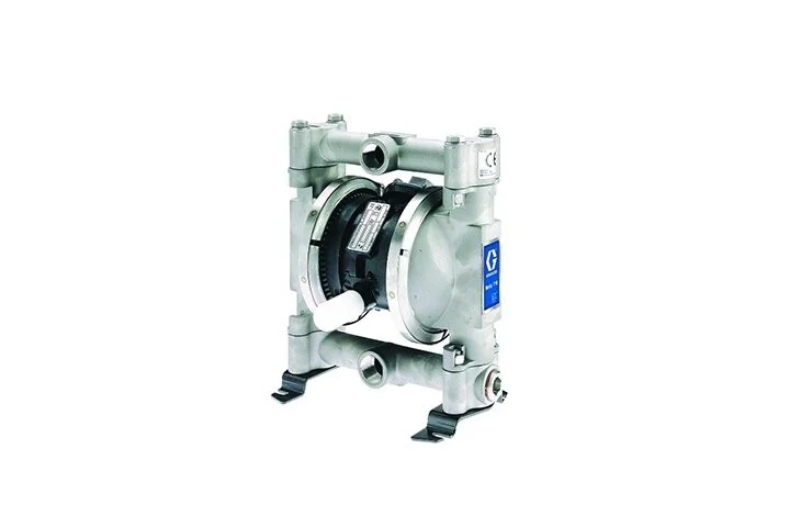 D54211.webp Husky 716 SS, 3/4" NPT Air-Operated Double Diaphragm Pump with NPT Standard Air Valve, PP Center Section, SS Seats, PTFE Ball & Diaphragm