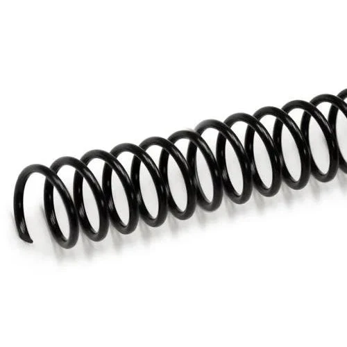 Plastic Spiral Coil Binding Supplies 12" Black 45mm (1.772") 390 Sheets