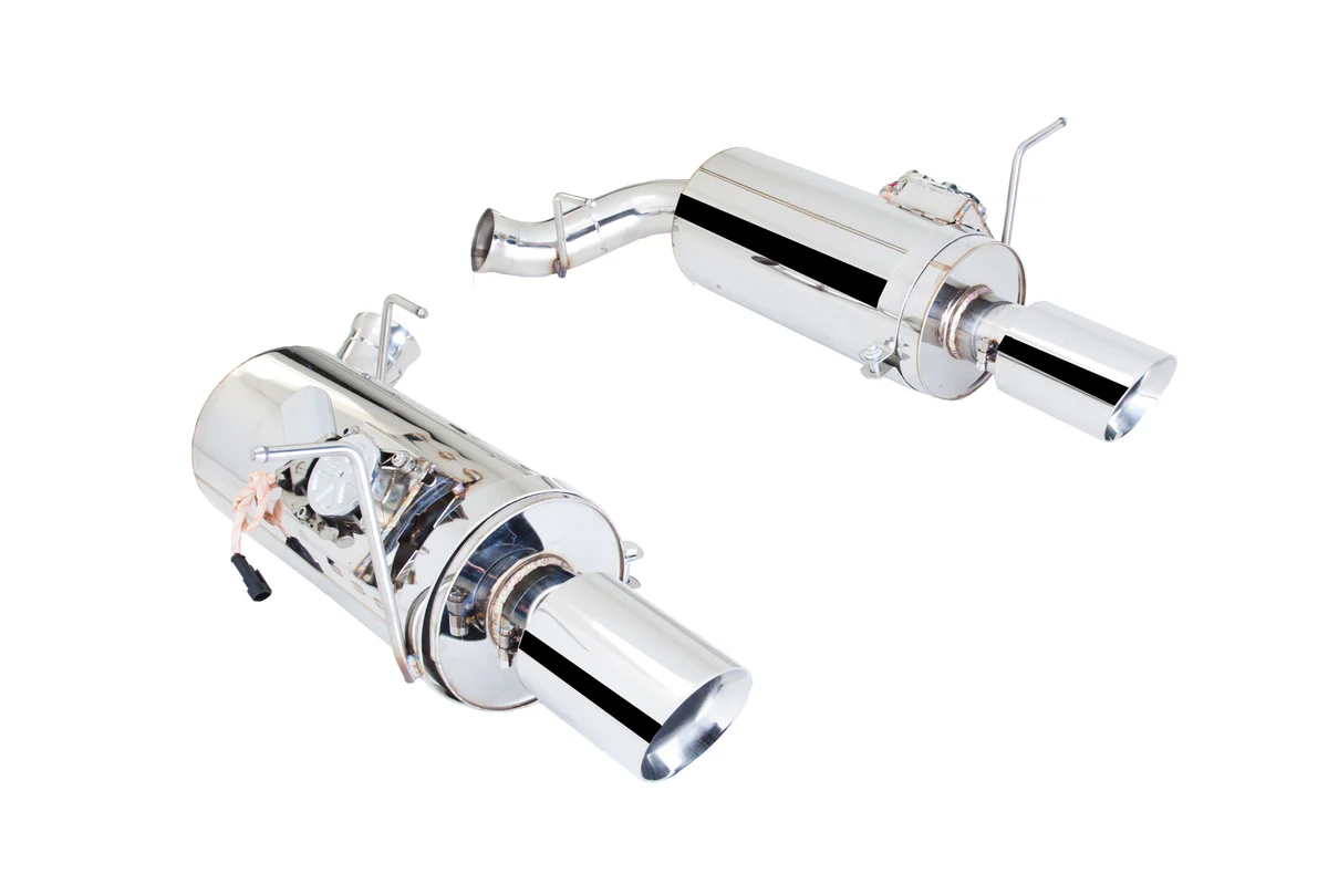 Ford Mustang GT 2011-14 Axle-Back/Dual Rear Varex Mufflers. - XFORCE ES-FM05-RVMK