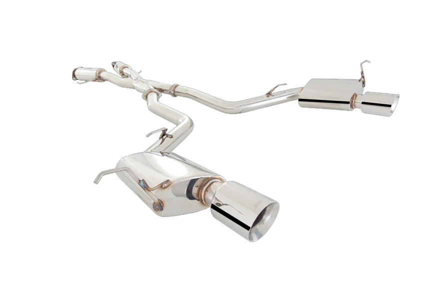2011+ Jeep Grand Cherokee SRT8 Cat-Back System Dual-Side Mufflers - XFORCE ES-JC12-CBS