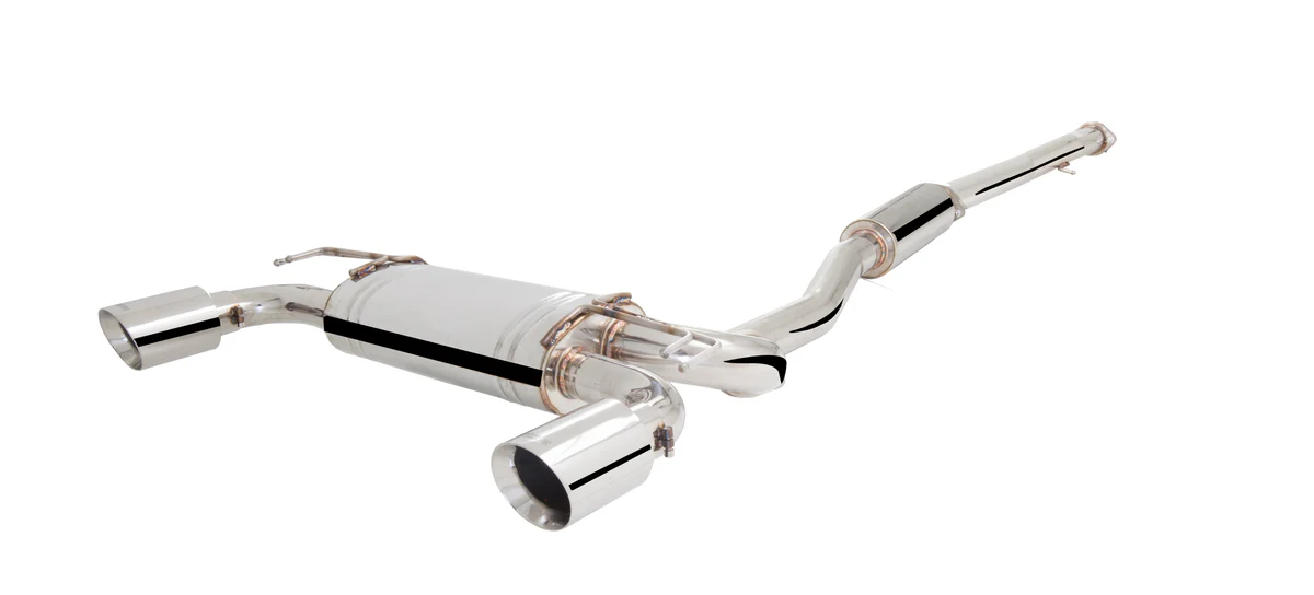 ES-ME10-CBS_01_1200x1200.webp Mitsubishi Lancer Evo X 3 Stainless Steel Cat-Back Exhaust System - XFORCE ES-ME10-CBS