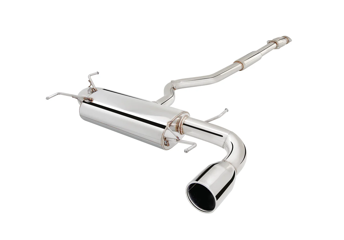 Subaru WRX Hatch-Back Stainless Steel 3 High Flow Cat-Back System - XFORCE ES-SW08-CBS