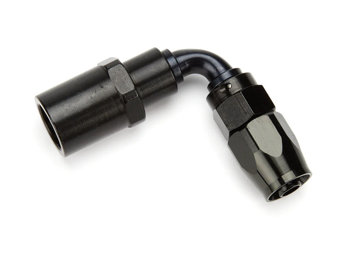 Quick Disconnect Hose End 6an 90-Deg to 3/8 - Fragola Performance Systems 229006B-6QD