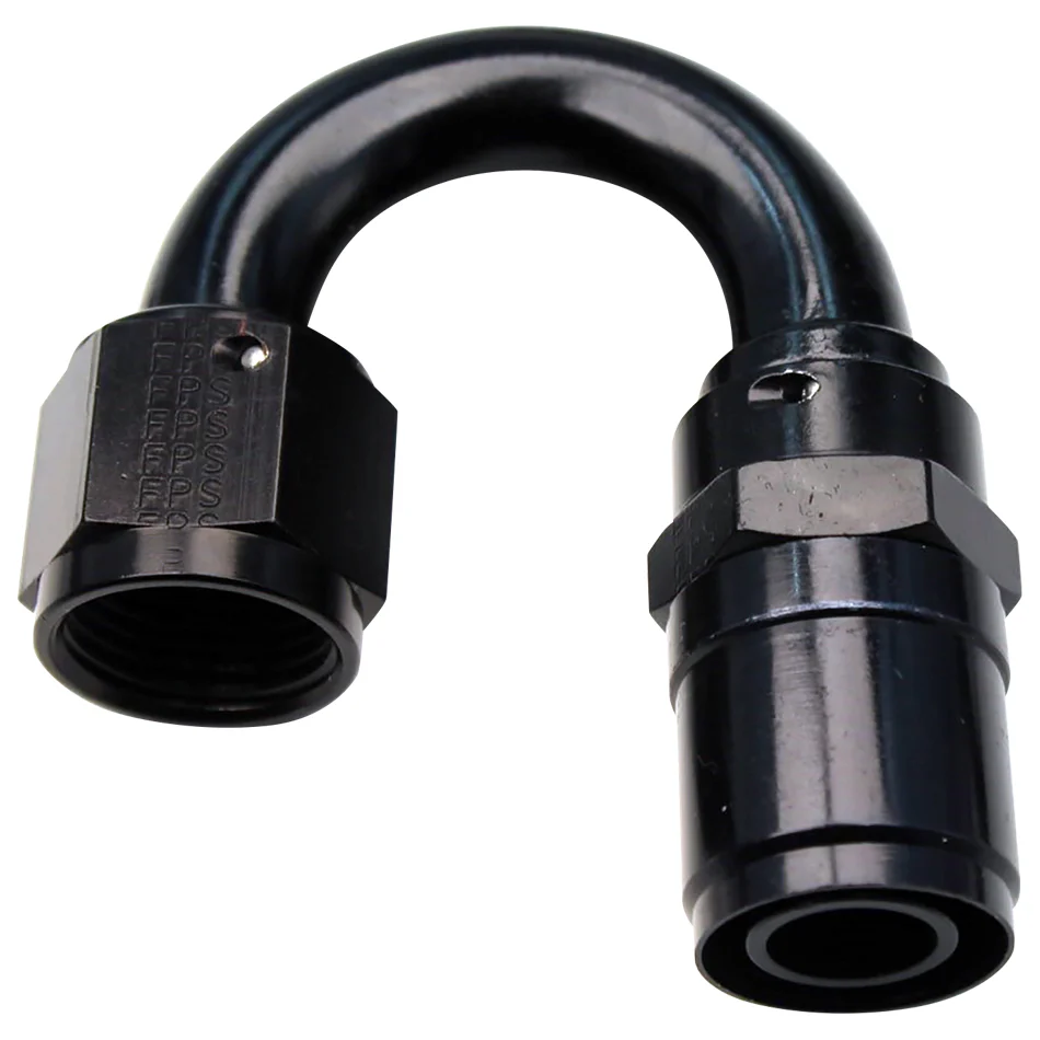 #16 Race-Rite Crimp-On Hose End 180-Degree - Fragola Performance Systems 2618016