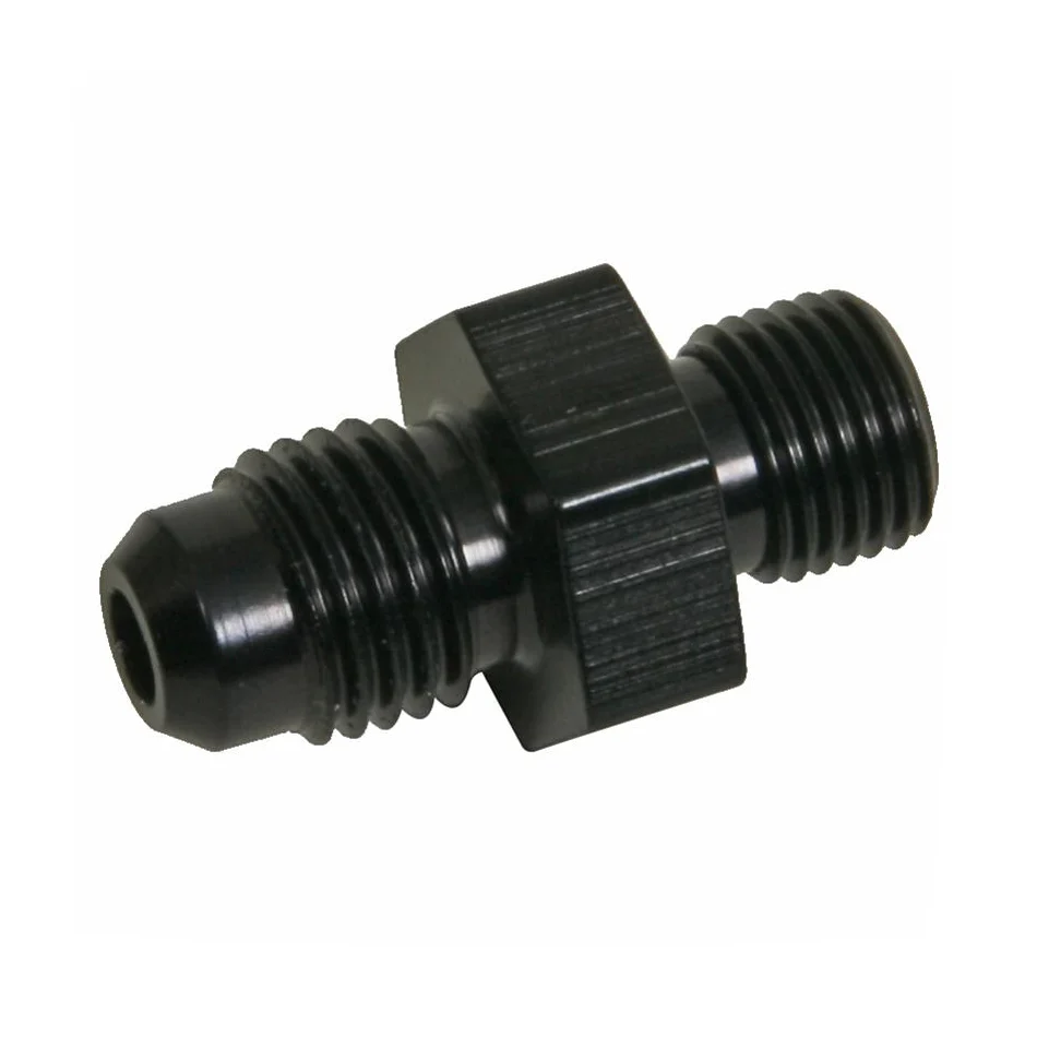 #4 10mm x 1.00mm Adapter Fitting Black - Fragola Performance Systems 460408-BL