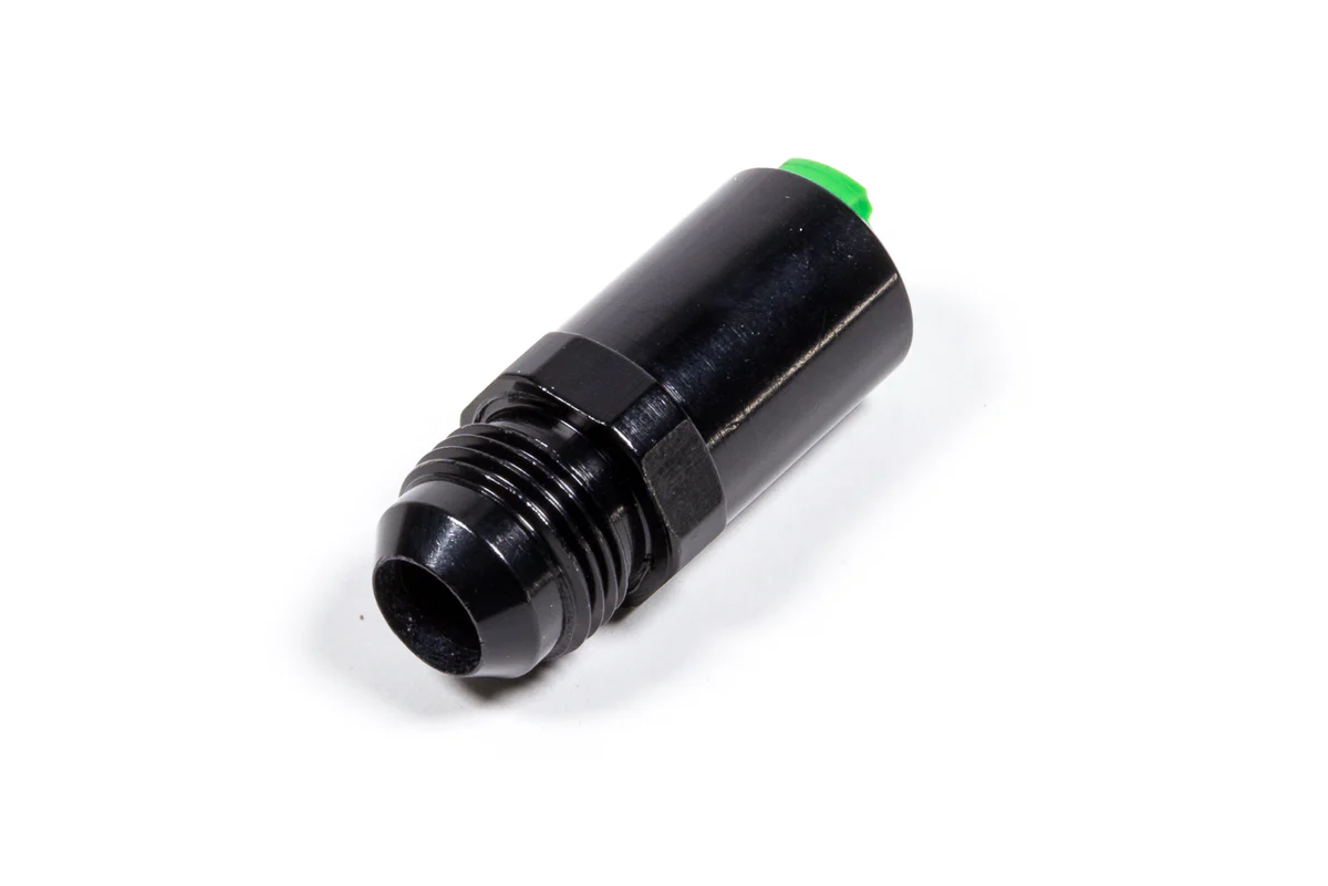 #8 to LT1 EFI 3/8 Line Feed Side Fitting Black - Fragola Performance Systems 491992-BL