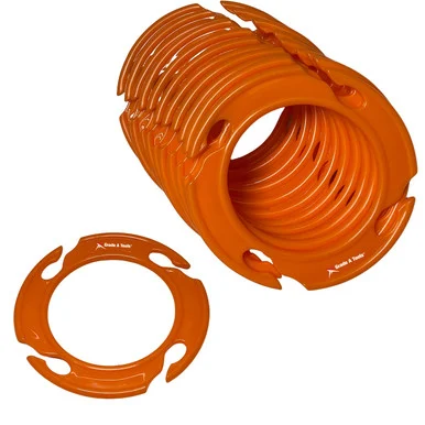 Plastic Safety Chain Cone Collar Connectors(4-7/8 OD - 3-1/6 ID)