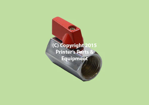 Valve for Dampening Tray SM, S-Series, GTO & M-Series