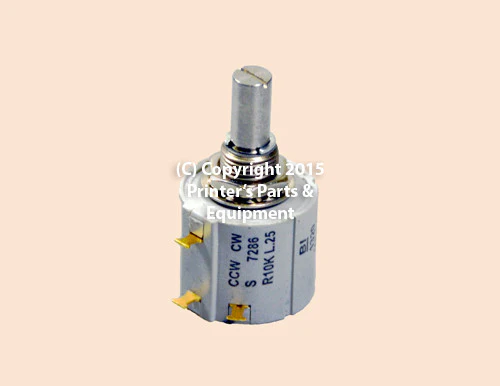 Potentiometer Switch Rotary For Heidelberg H12403 / HE-71-186-5172