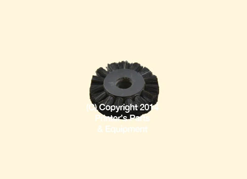 Feeder Brush Wheel 35mm x 6mm pin