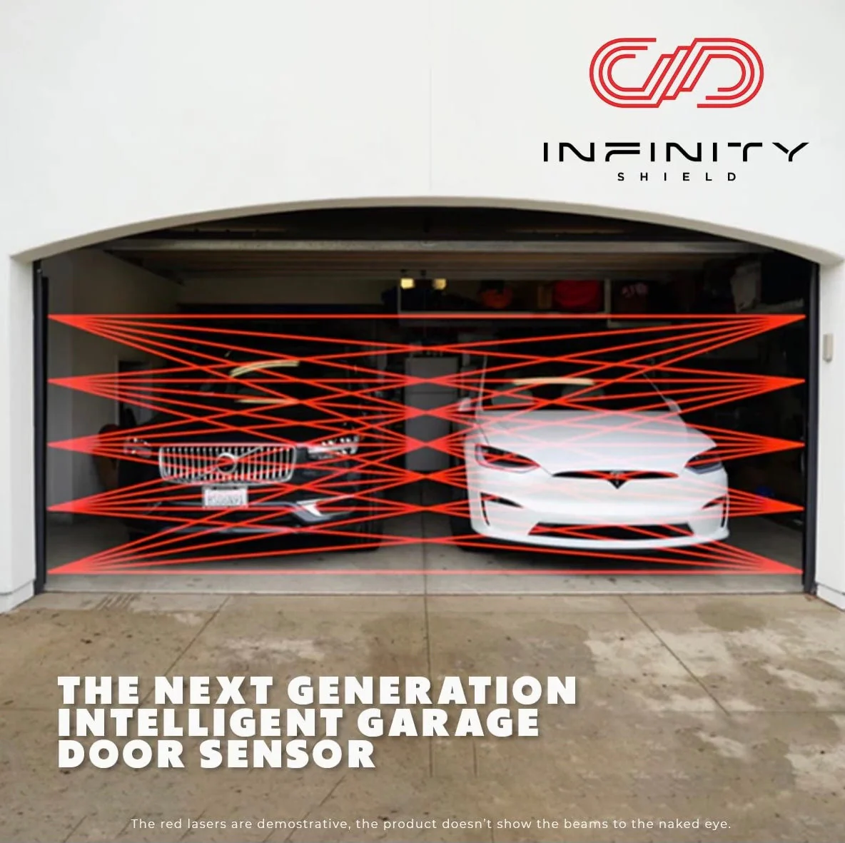 Full-Coverage Garage Door Sensors by Infinity Shield