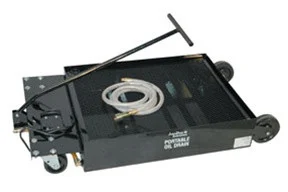 John Dow Industries LP5 25gal Low-Profile Portable Oil Drain with Electric Evacuation Pump
