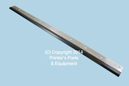 Wash Up Blade for Komori Lithrone 28 & Sprint 28 Autowash - 11 Holes (775)