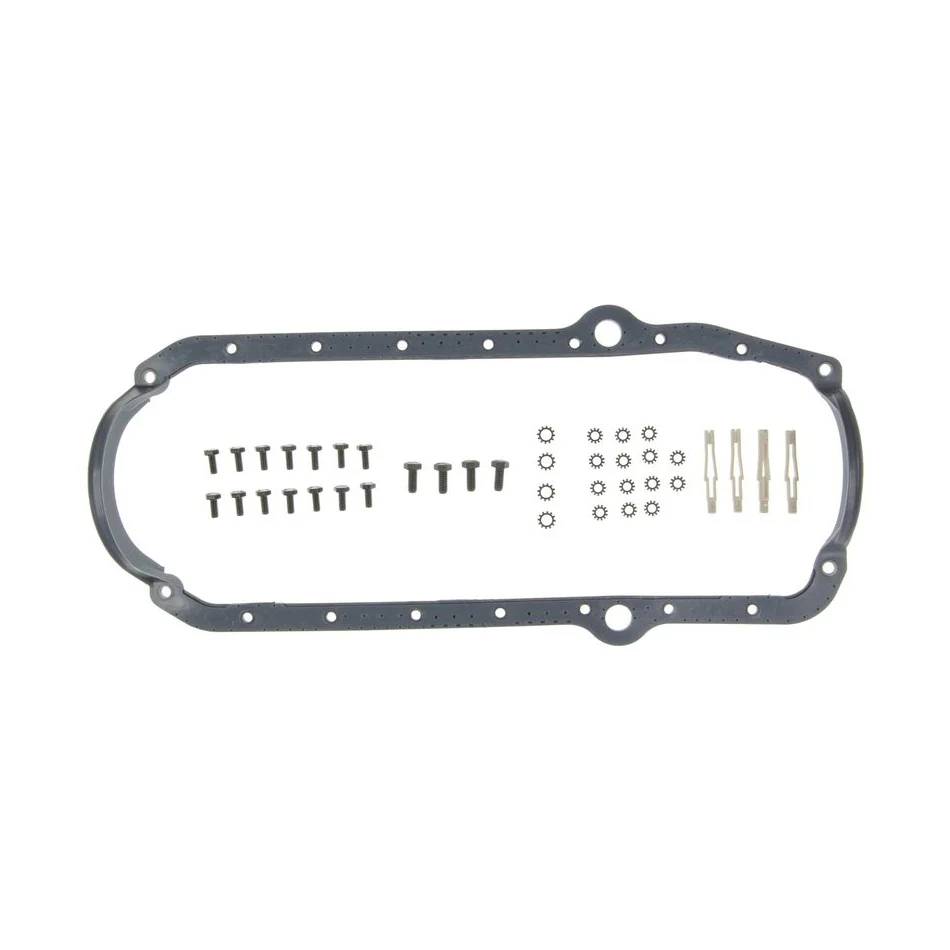 Oil Pan Gasket Set - SBC 75-79 w/Thick Frt Seal - Clevite77 OS32457